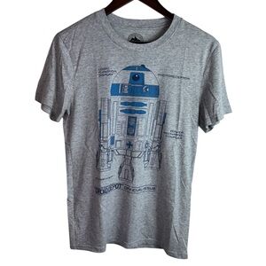 R2-D2 T Shirt Star Wars Droid Depot Official Issue Small Galaxy’s Edge